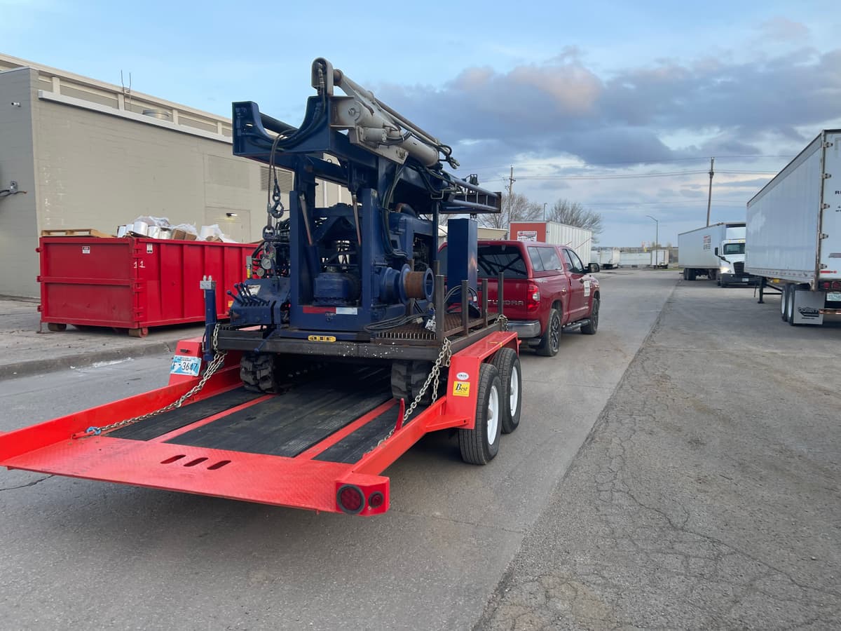 Geotechnical Drill Rig on a Truck